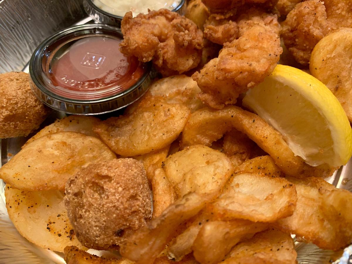 Reporter Justin Baxley ordered a shrimp basket and alligator bites from Parish on Cherry for this week’s social distancing version of #FoodieFriday.