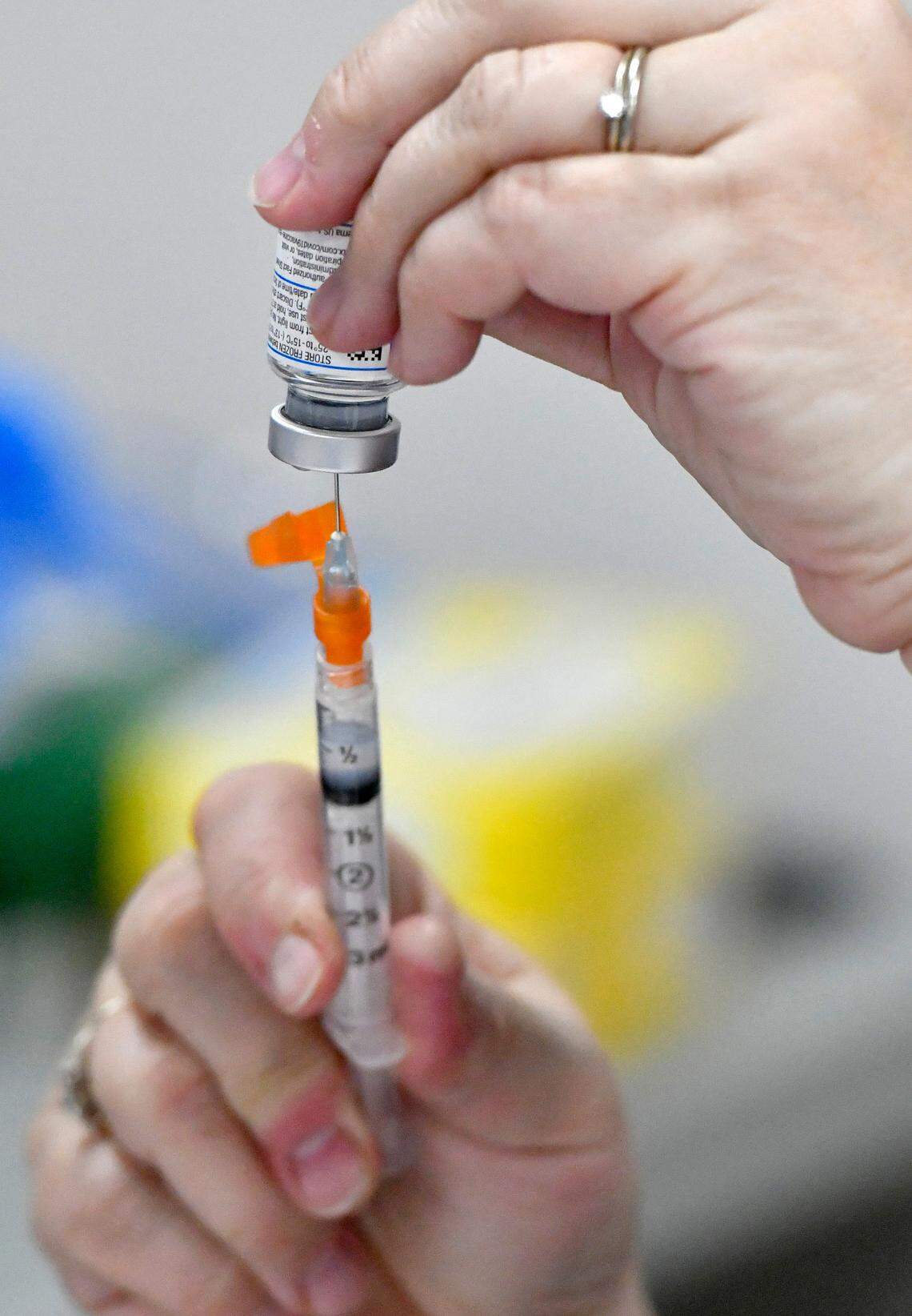 Mecklenburg County health officials for the first time released data Friday on how many vaccinated people ended up contracting COVID-19.