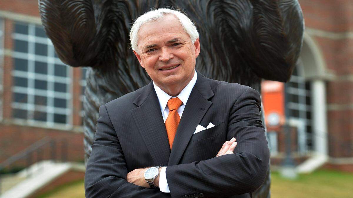 Bill Underwood became Mercer University's president 10 years ago.