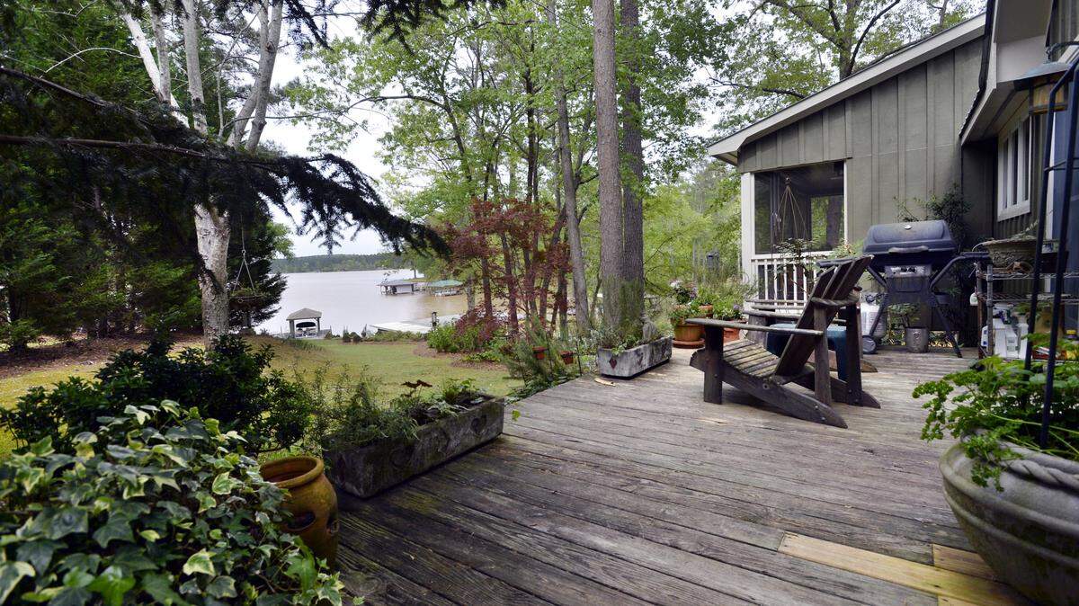 Susan and Bobby Huellemeier's home on Lake Sinclair.