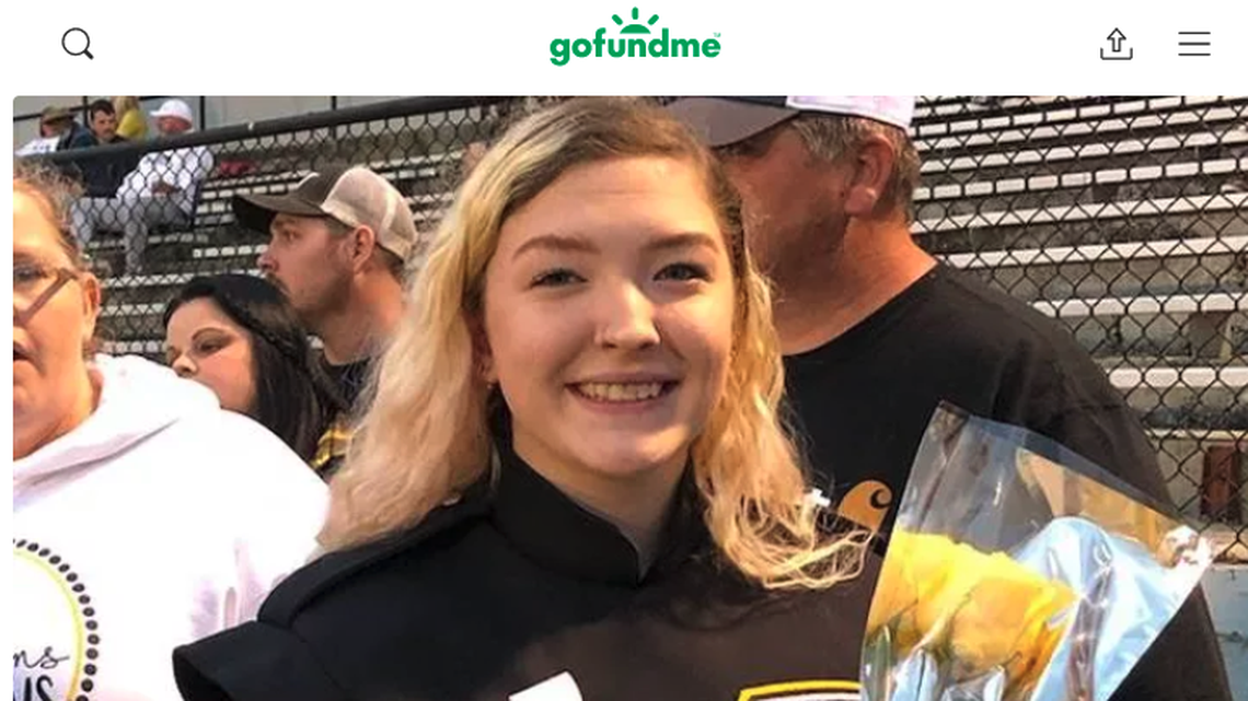 Breanna Dice died in a car crash on her way to school Nov. 4 in East Dublin, Georgia, school district officials said.