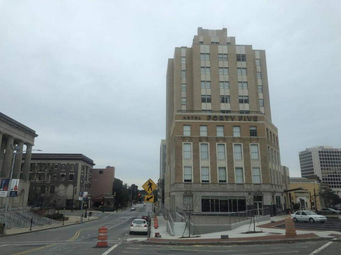 Hotel 45 will open in the first quarter of 2022 and is expected to ignite an explosion of construction projects in downtown Macon.