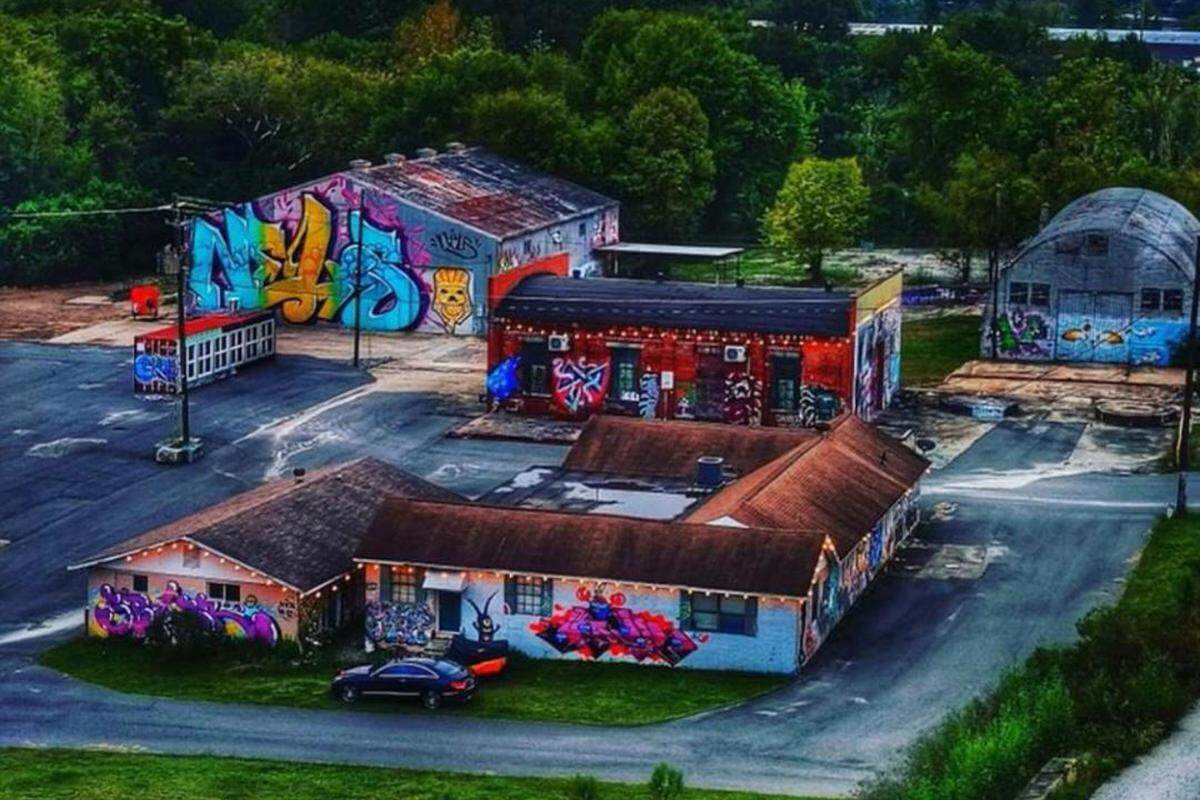 Triangle Arts Macon is resurrecting four acres of land and buildings — formerly an industrial site — as a mecca for artists, musicians, visionaries and for renewal.