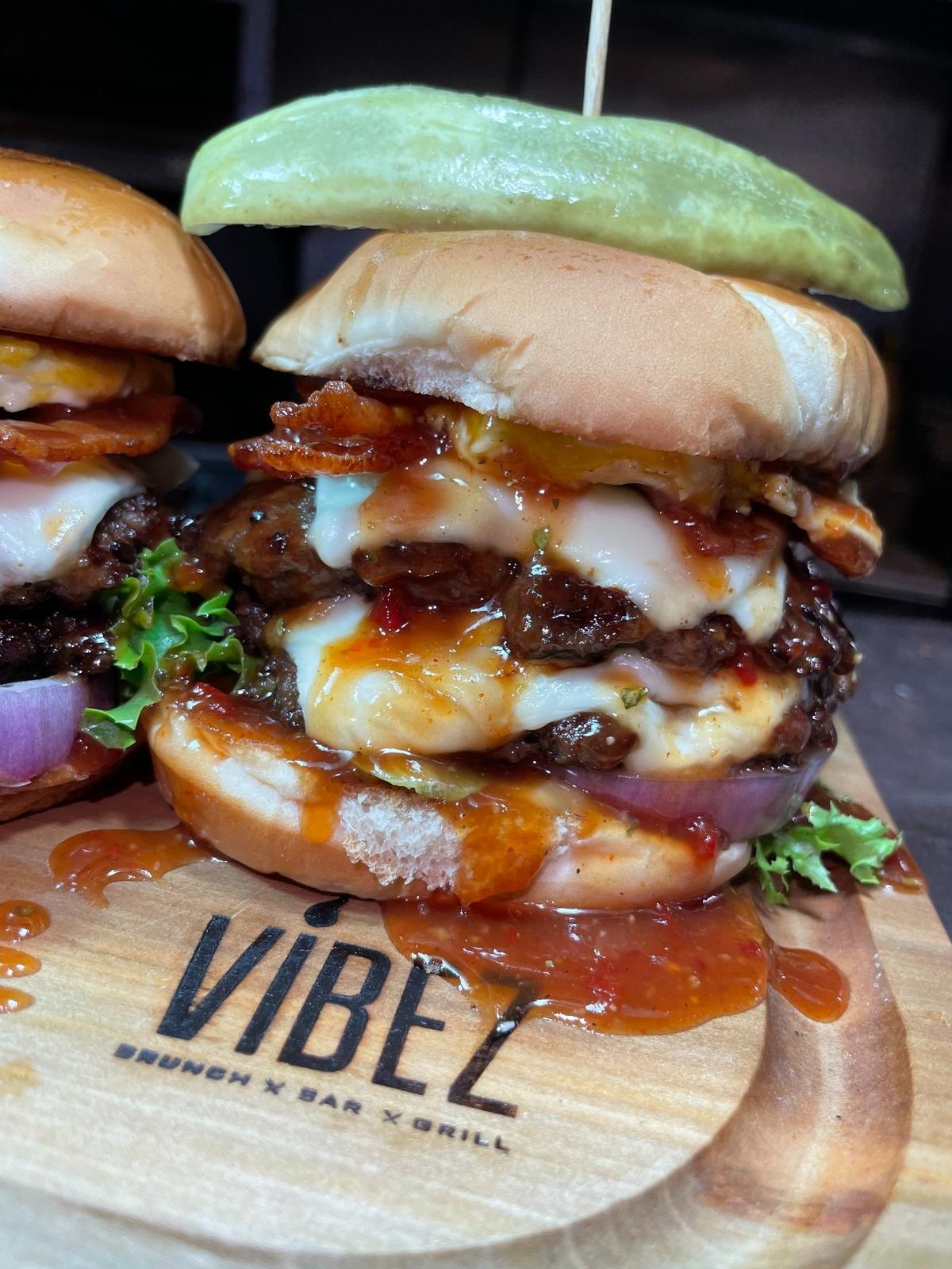 The Jugg Vibez Burger from VIBEZ came in second in the 2022 Macon Burger Week contest.