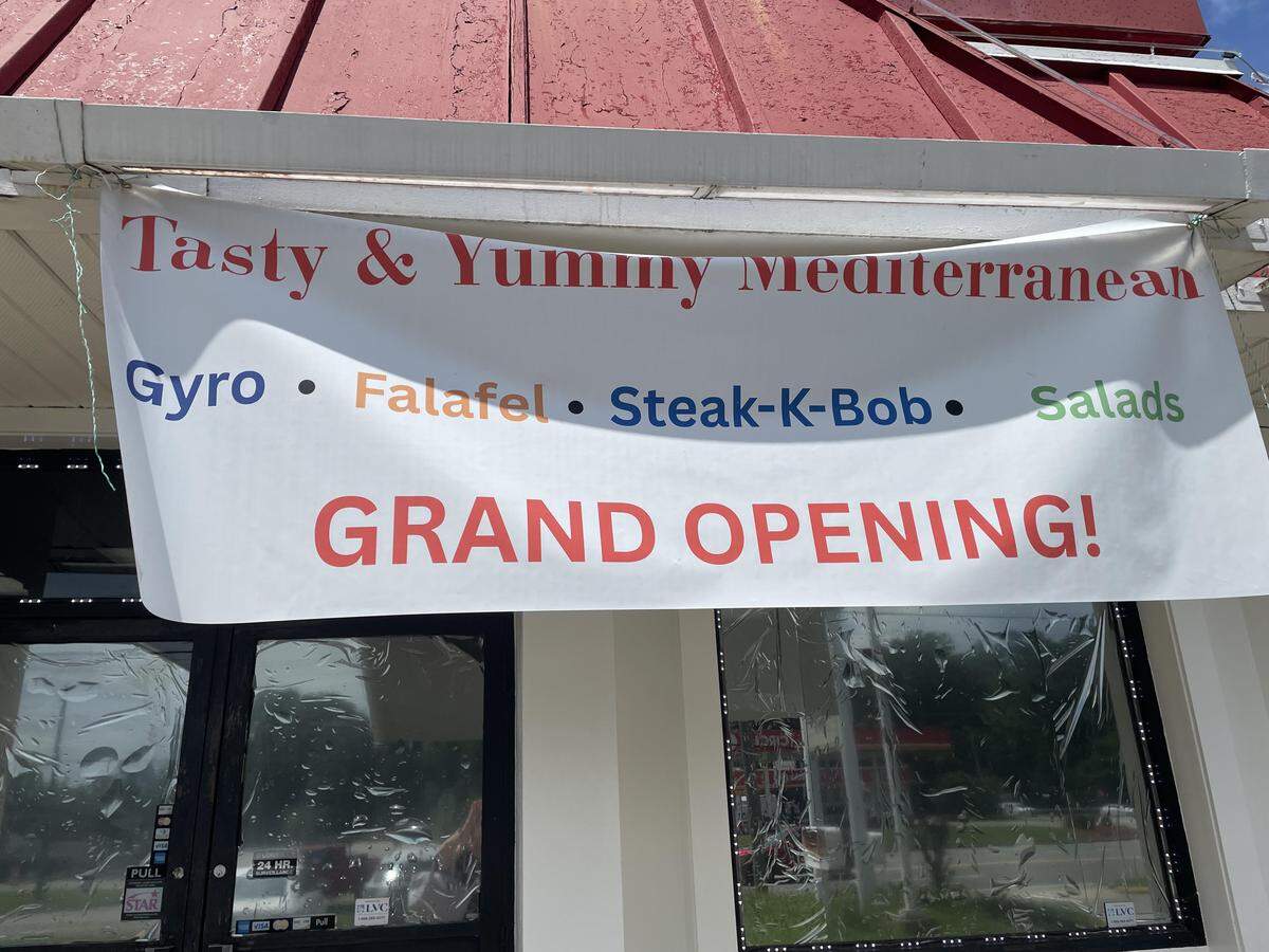The grand opening for Tasty & Yummy Mediterranean Grill, a new restaurant in Warner Robins, has been pushed back due to an unexpected delay in the in issuance of the business license, owners said. The new grand opening date is expected to be announced on the restaurant’s Facebook page.