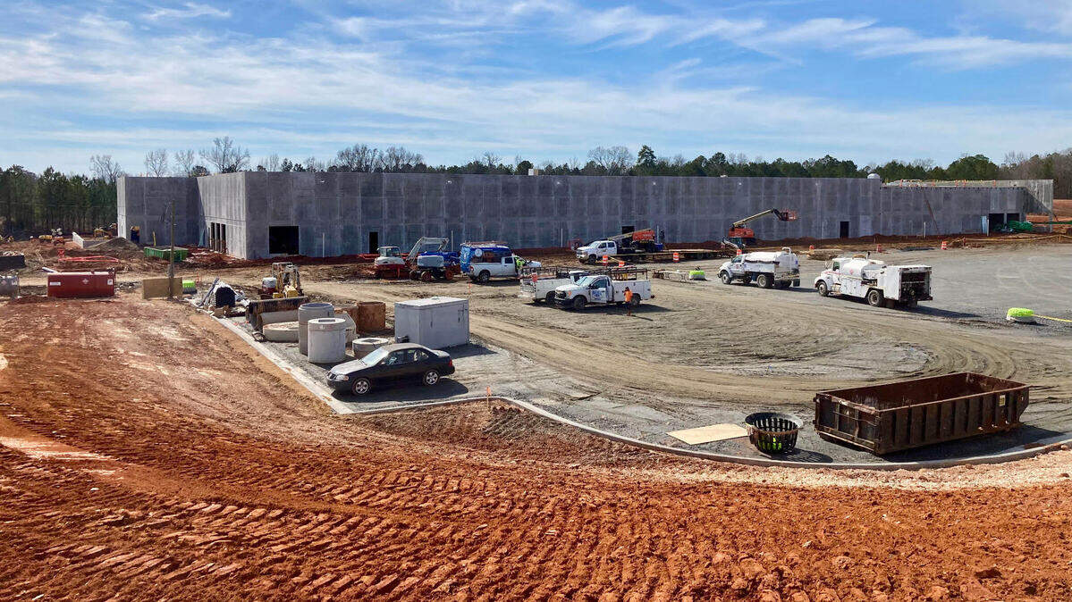 Construction of the first BJ’s Wholesale Club in Middle Georgia at 6201 Watson Blvd. in Warner Robins is expected be completed by the end of June.