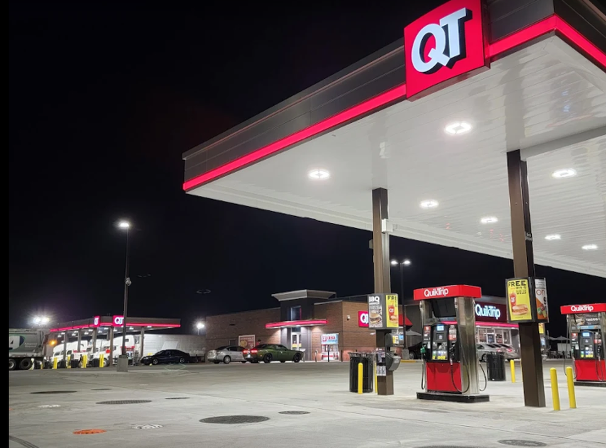 QT gas station on Sardis Church Road in Macon, GA.