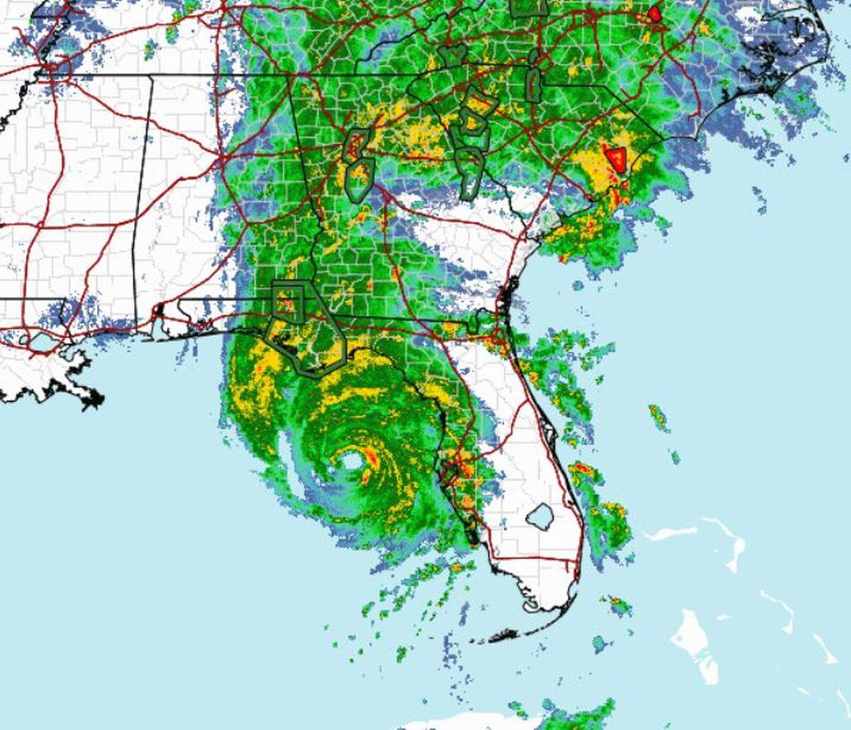 Hurricane Helene nears landfall in the U.S. 