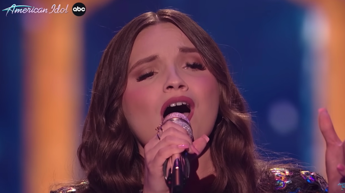 Megan Danielle from Douglasville, Georgia, performed “Angel from Montgomery” by Bonnie Raitt on “American Idol” on Sunday, April 30.