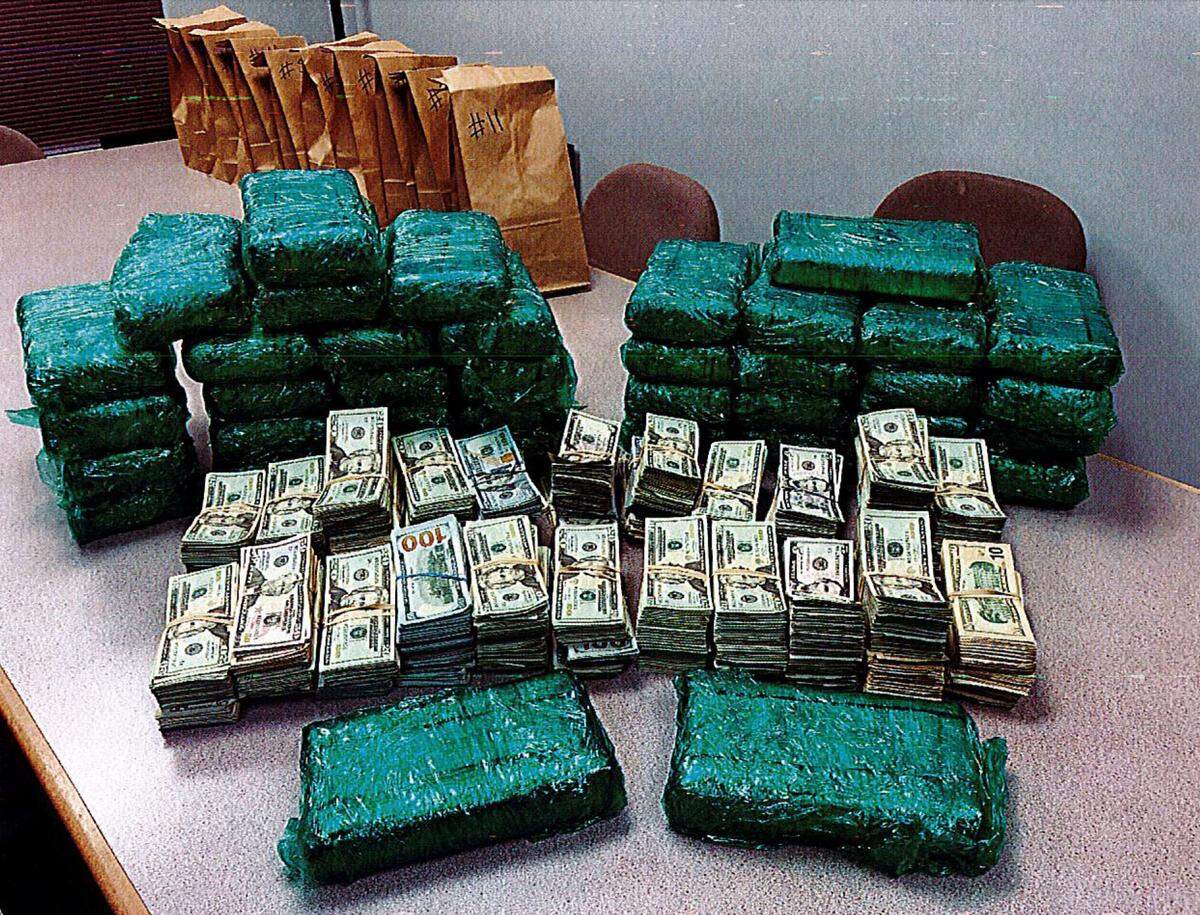 Eighty-seven pounds of cocaine and $284,600 seized in a drug bust that implicated Dexter Lee Williams and several others in early 2020.