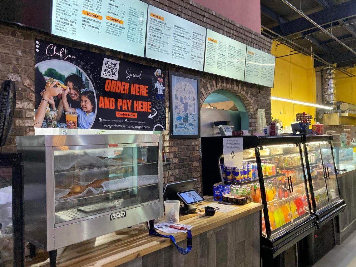 Inside Luis Mexican Food & Grill at 105 Bowling Drive, Suite B, off Watson Boulevard in Warner Robins.