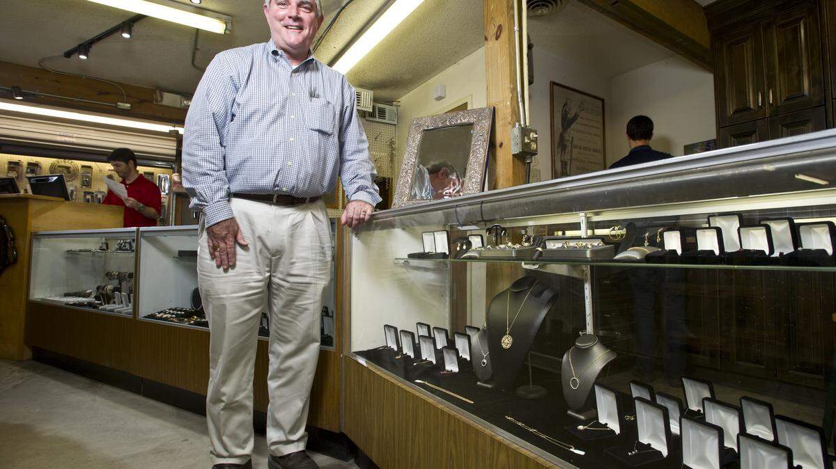 Howard Reed owns Howard's Pawn on Mercer University Drive in Macon.