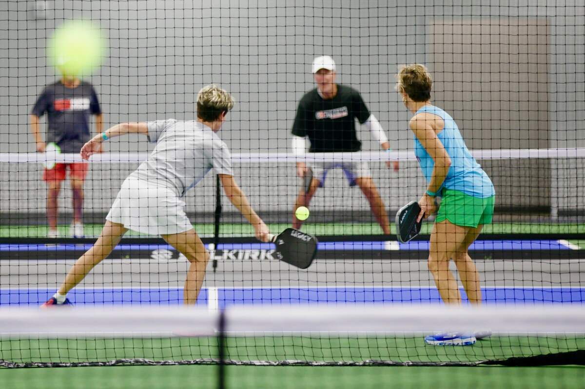 The Macon Pickleball Association got to test the Rhythm and Rally Sports and Events facility on Nov. 18 to help get the facility ready to open by playing on every court for several hours to test the equipment and facility.