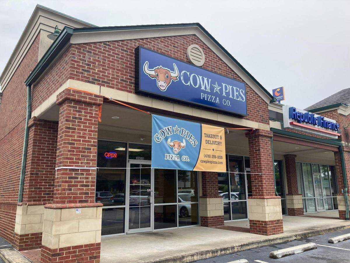 CowPies Pizza Co. opens at 3955 Arkwright Road in Macon.