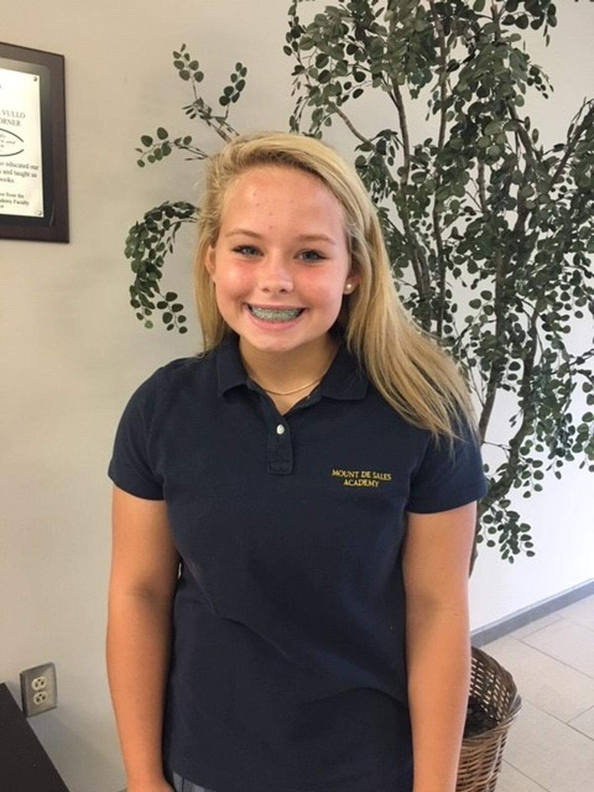 Mount de Sales Academy eighth grade student Sawyer Stuart was awarded the BP-GOAL Scholarship for the 2019-2020 school year, according to a news release.