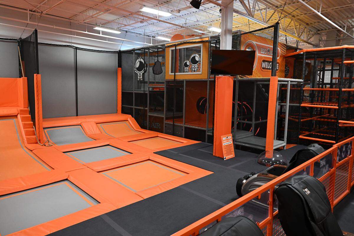 The “Lil’ Air” and “Lil’ Ninja” attractions at Big Air Warner Robins create a separate space for children six and younger to play.