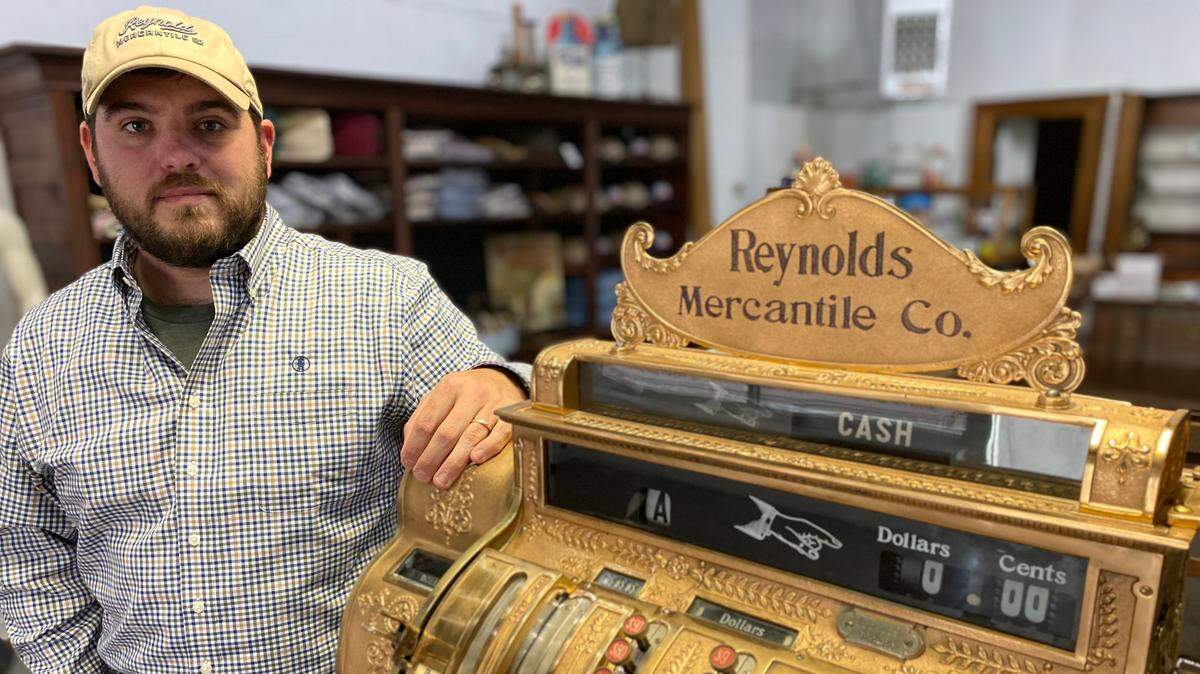 Jamie Whitley is reopening Reynolds Mercantile, a one-stop-shop that closed almost a century ago during the Great Depression. The mercantile will carry dry goods and clothing lines and will focus on locally grown vegetables and locally raised meat.