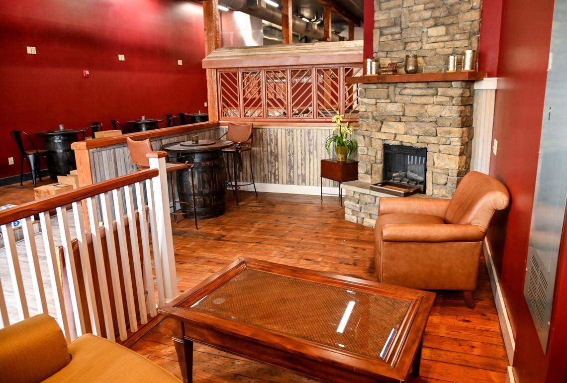 Seating area at The Daisy Tequila and Margarita Bar at 158 Cherry St. in downtown Macon.