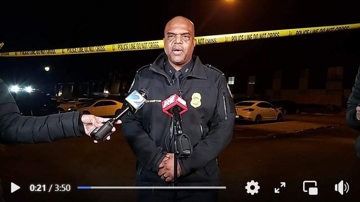 Two teenagers were killed and three others were injured in a shootout them stemmed from a social media fight, Atlanta, Georgia, police said.