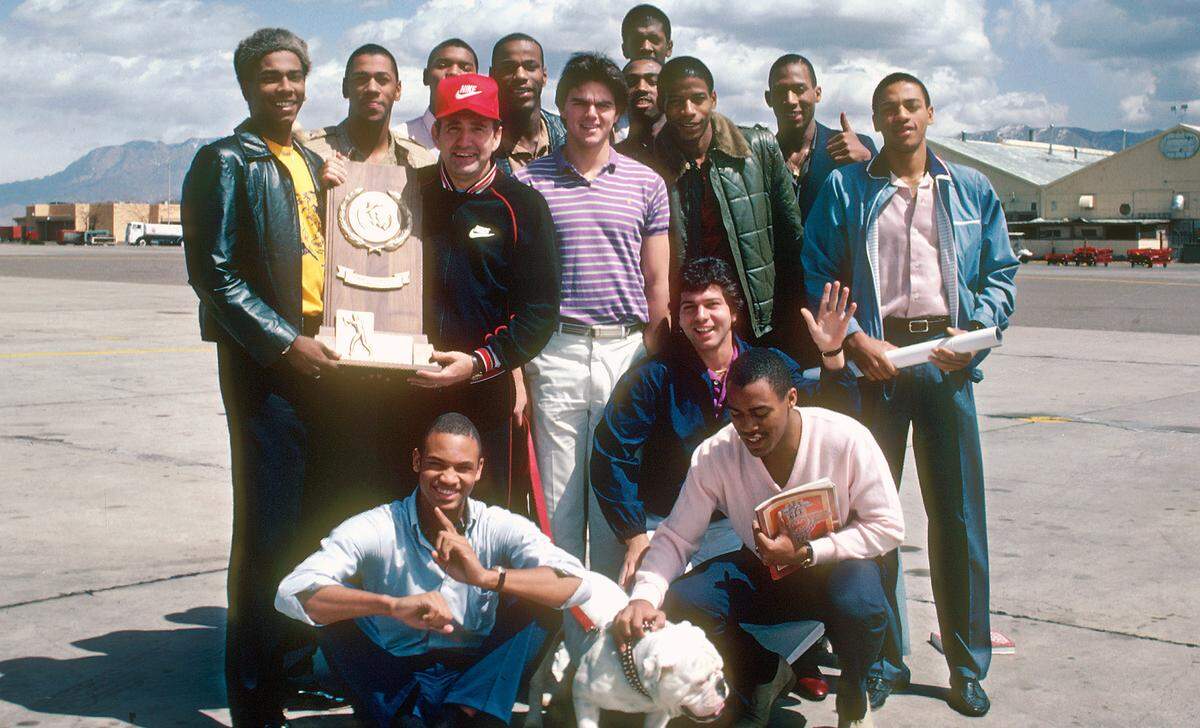 The 1983 University of Georgia basketball team.