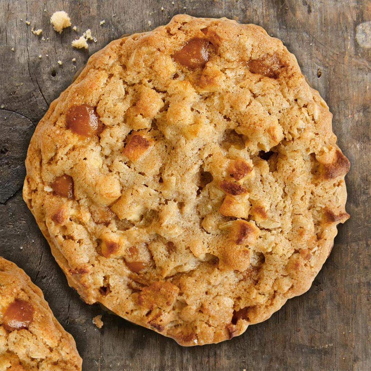 Try the Apple Caramel Crisp cookie at Roly Poly in Macon, Georgia this fall.