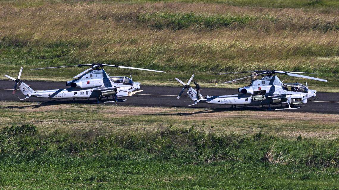 Man accused of pointing laser beam at attack helicopter in Middle Georgia gets indicted