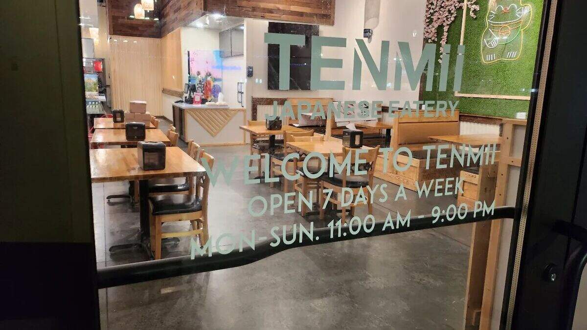 Tenmii Japanese Eatery at 1625 Bass Road, Suite 330, in the North Macon Plaza.