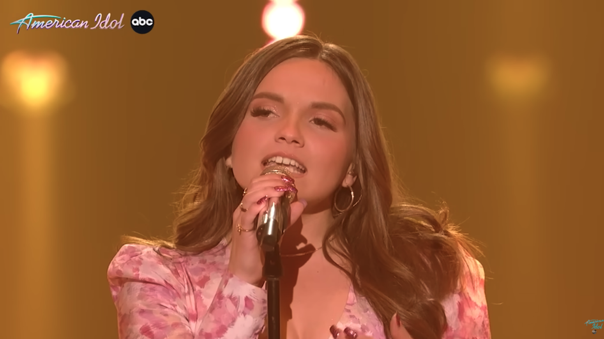 Megan Danielle, from Douglasville, Georgia, advanced to the top 5 on “American Idol.”