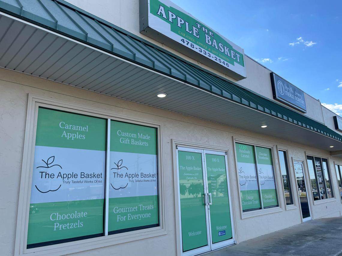 The Apple Basket at 100 North Houston Lake Blvd., Suite X, reopened Monday, May 5, 2025, under new ownership. The popular shop is in the Galleria Pointe shopping center near the Houston County Galleria,