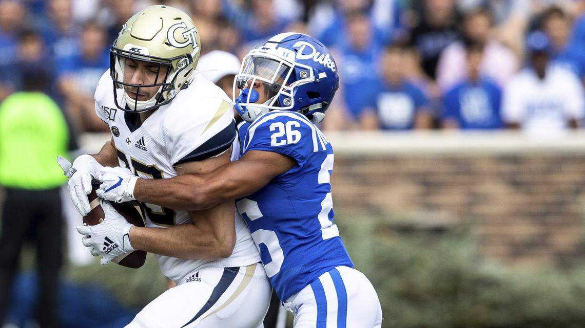 Grad transfer to drill sergeant: How this Georgia Tech player became mentor to Yellow Jackets