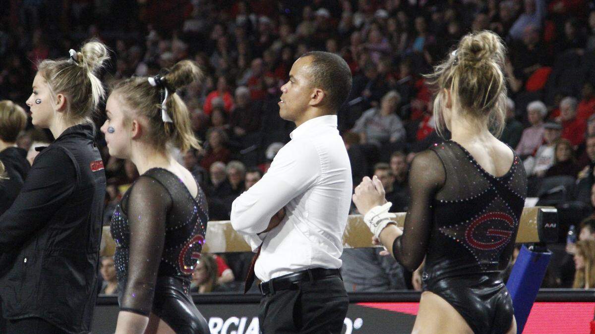 Assistant Charlie Tamayo is no longer with the GymDogs program.