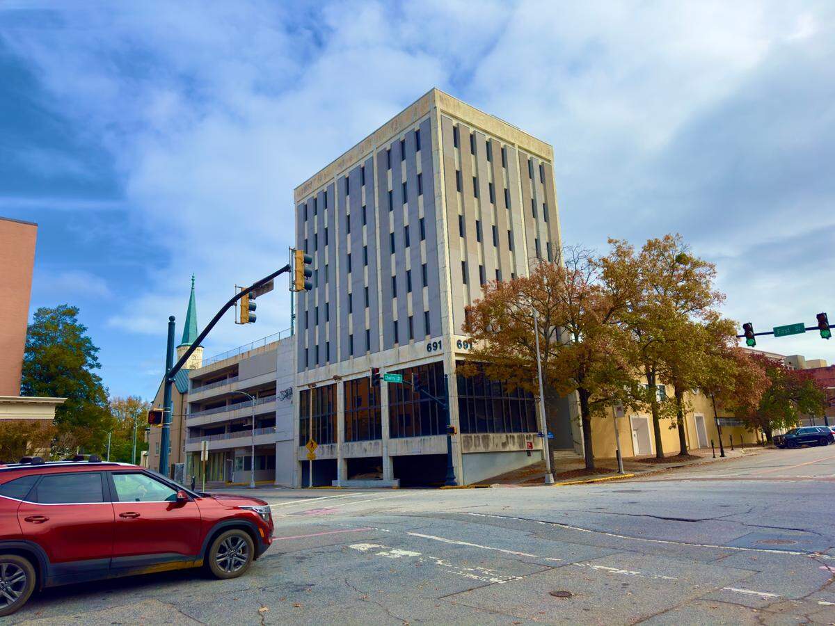 A former office building at 691 Cherry St., which was the Home Federal Building and, later, the Georgia Federal Building at the corner of First Street. The structure could become an apartment building in coming years.
