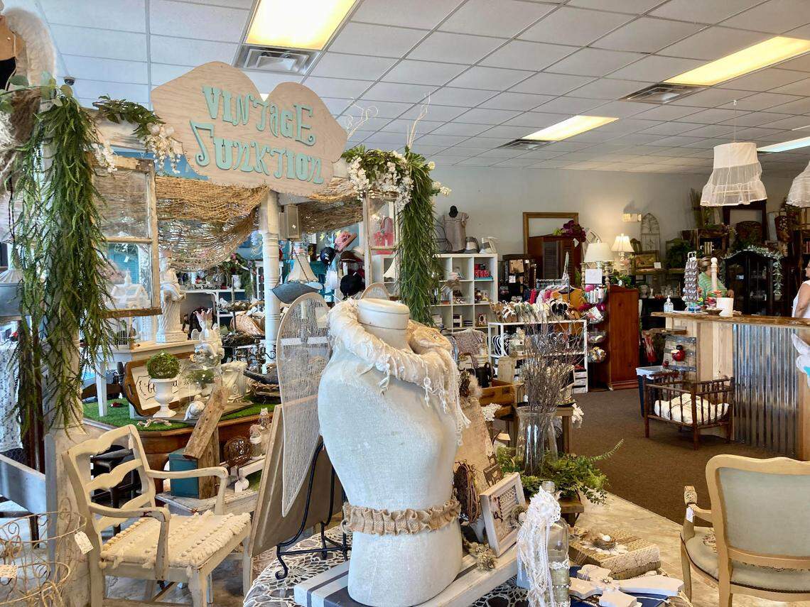 Take a look inside Vintage Junktion at 1275 South Houston Lake Road in Warner Robins