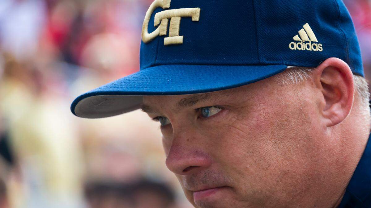 Georgia Tech coach Geoff Collins