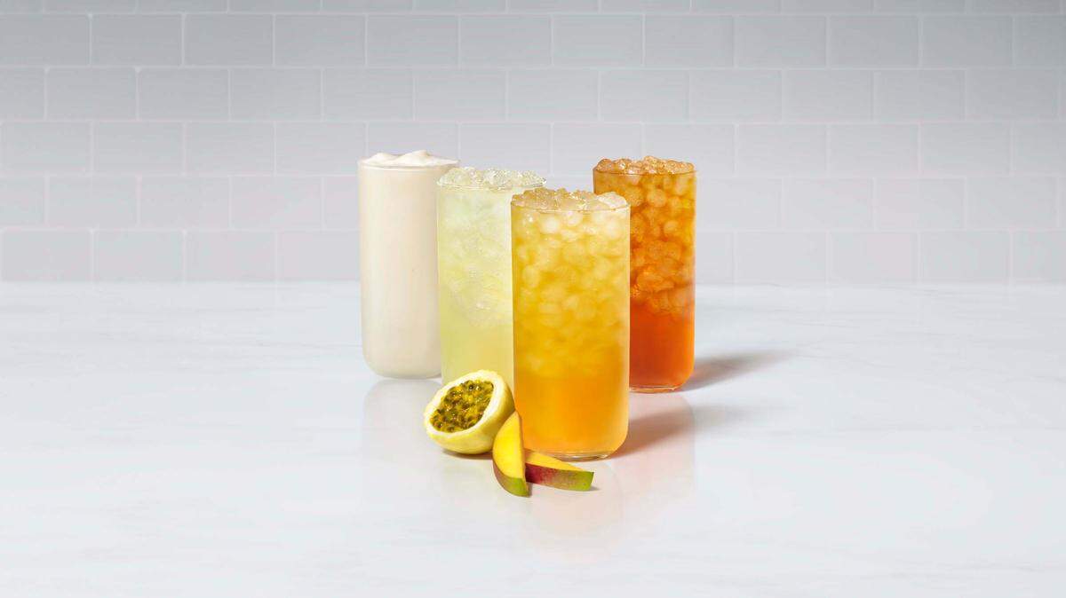 Chick-fil-A’s mango passion Sunjoy will return to menus for a limited time alongside the mango passion iced tea, lemonade and frozen lemonade.