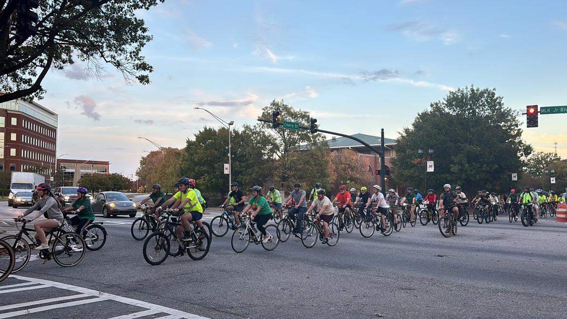 100-plus attend Macon bike ride to advocate for streets that offer more transport options