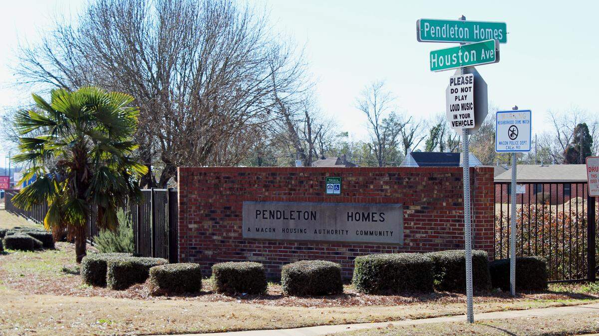 A 20-year-old was shot and killed early Saturday outside Building O of Pendleton Homes off Houston Avenue in Macon.