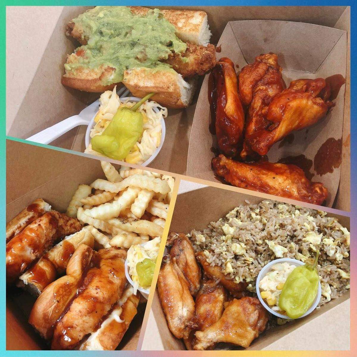 No Name Chicken, a new restaurant in the Kroger shopping center of Ga. 96 in Warner Robins, offers sliders with chicken tenderloins on a Hawaiian bun, crispy wings also with sauce choices and street fried rice