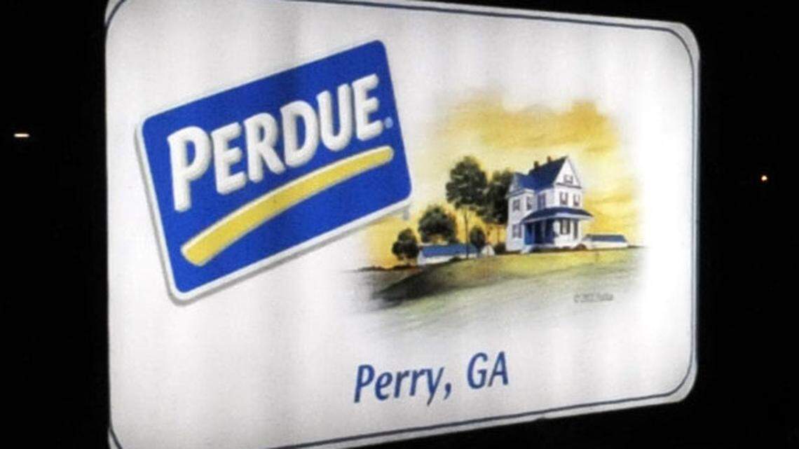 A 23-year-old worker was cleaning at the Perdue chicken processing plant in Georgia when he was electrocuted, officials say. He was pronounced dead at a hospital.