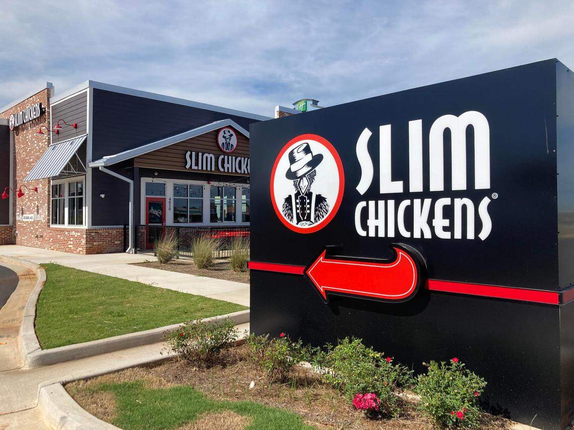 Slims Chickens expected to open its first store in Middle Georgia this summer in Warner Robins. Other stores planned for Macon and Perry.