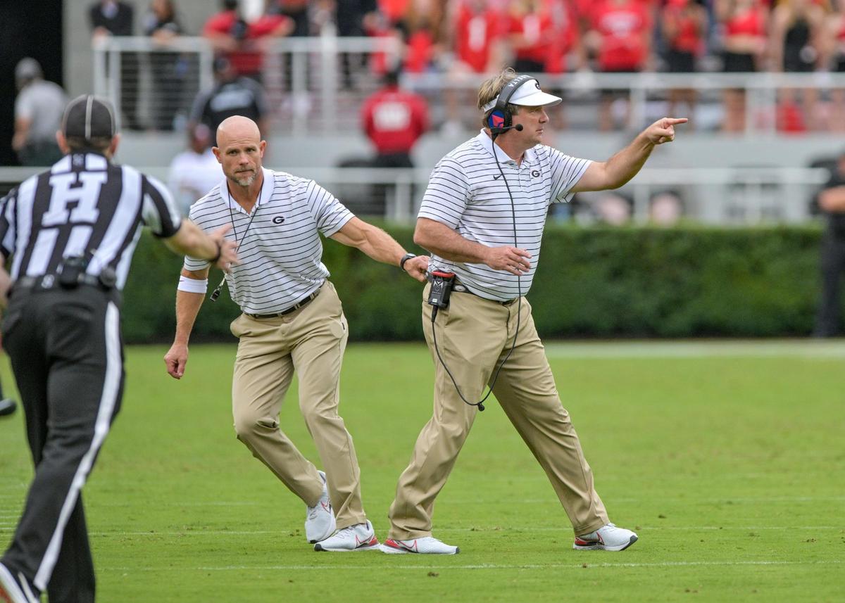 Kirby being pulled off the field against Stamford