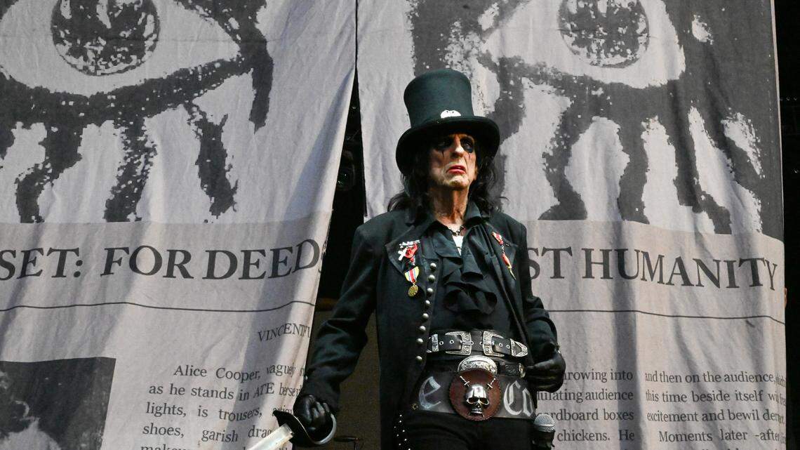 After nearly a decade, Alice Cooper brings a night of macabre to Macon