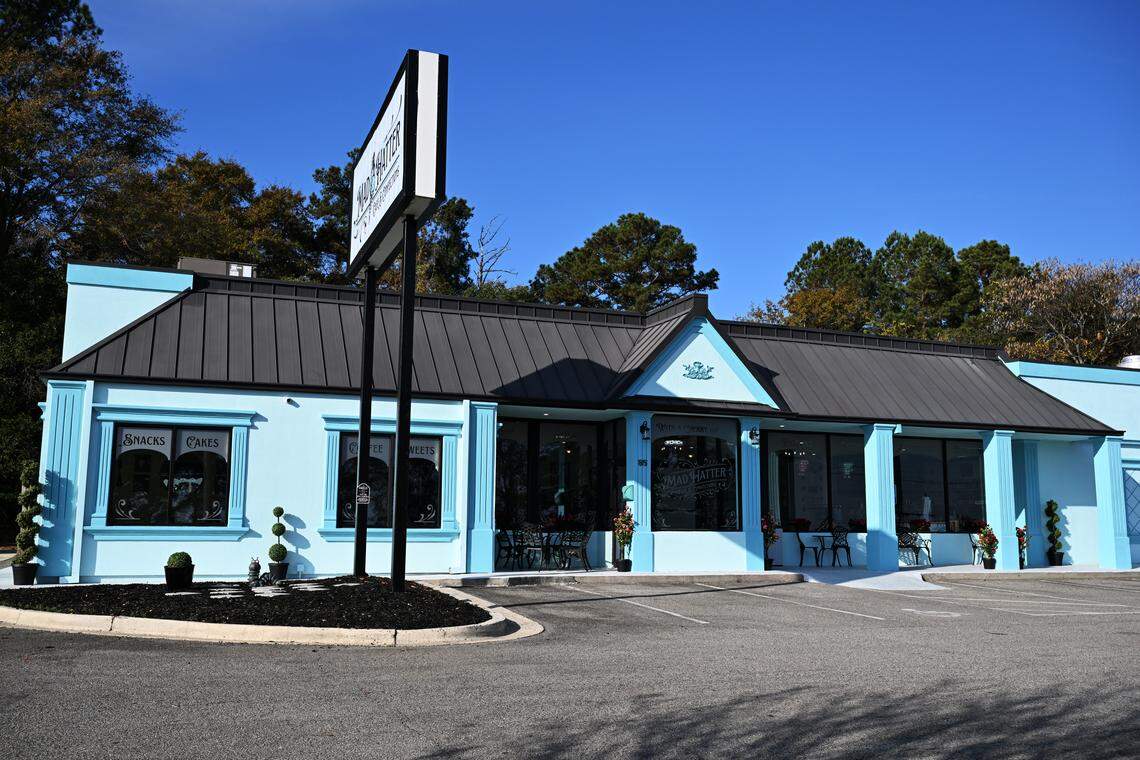 Mad Hatter Cafe & Confections, a new Victorian-themed cafe and confectionery, at 85 Ga. 247 across from Robins Air Force Base in Warner Robins.