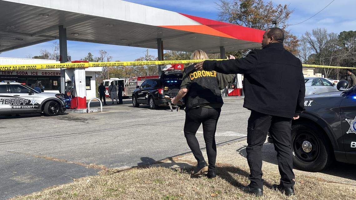 Surveillance video captured fatal Macon shooting. Gas station clerk recalls the scene