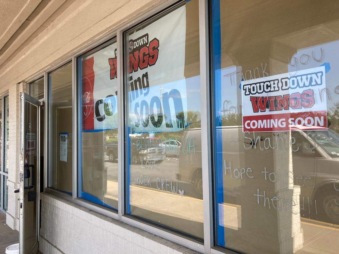 Touchdown Wings is opening soon at 2907 Watson Blvd., Suite C-2, in Warner Robins next to the new Crumbl Cookies that just opened. Another one is coming to Russell Parkway and a third to Macon.