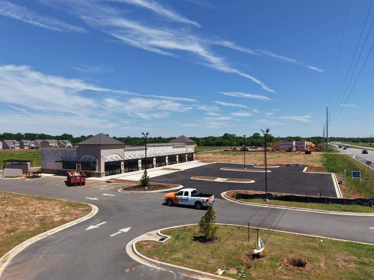 Mixed use development on Monday, May 4, 2026, off of Perry Parkway in Perry, Georgia.
