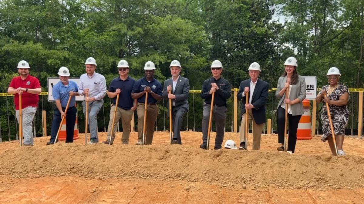 A ceremonial groundbreaking on Tuesday marked the start of the Cliffview Lake Park improvement project in Macon, GA.