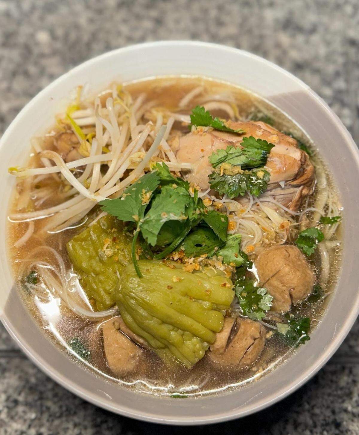 Pok Pok Noodle at Elena’s Noodle Bar in Warner Robins.
