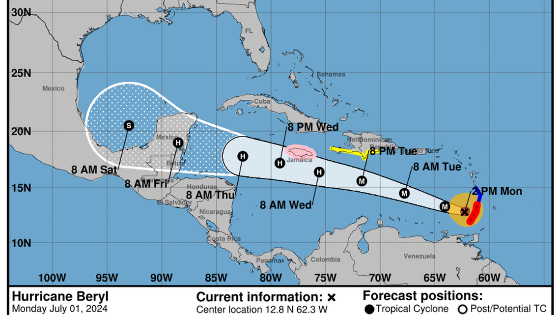 Hurricane Beryl charges through Atlantic. Will the storm impact Georgia?