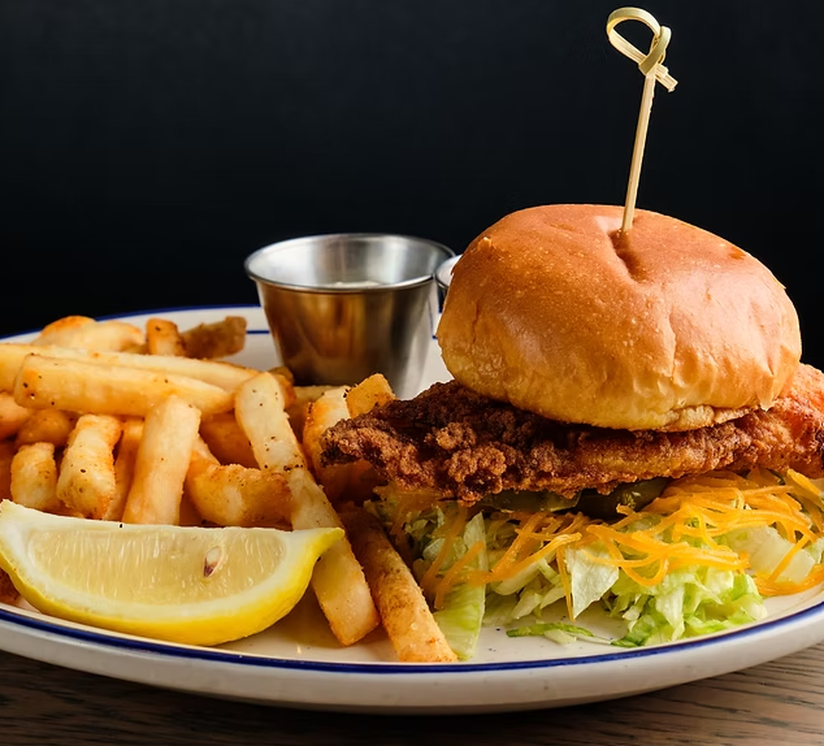 Crispy Fish Sandwich from Big B’s Fish Joint in Roswell, GA.